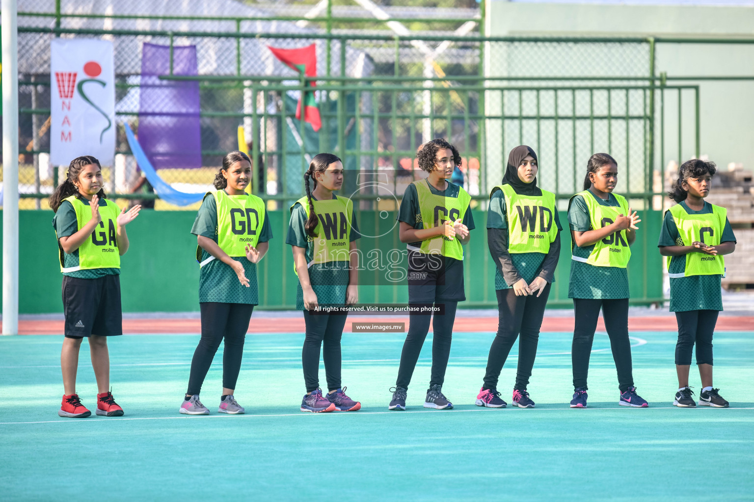 Day 7 of Junior Netball Championship 2022 on 11th March 2022 held in Male', Maldives. Photos by Nausham Waheed