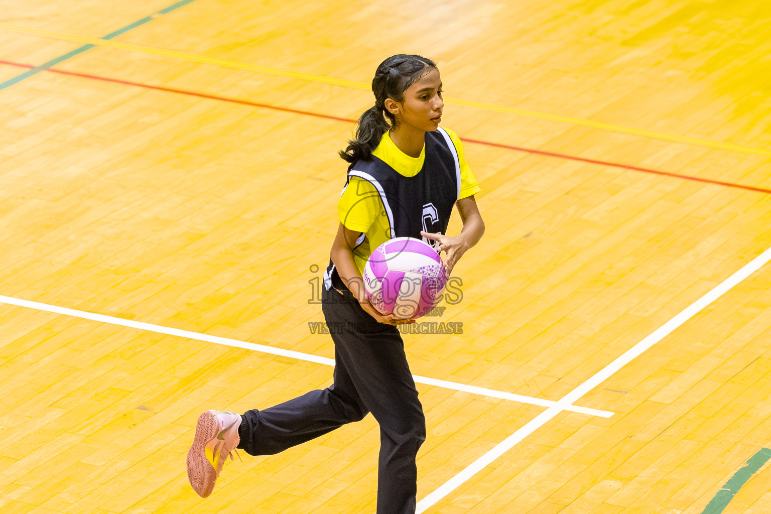 Day 8 of 24th Milo Netball Association Championship was held in Social Center at Male', Maldives on Monday, 8th September 2025. Photos: Mohamed Mahfooz Moosa / images.mv