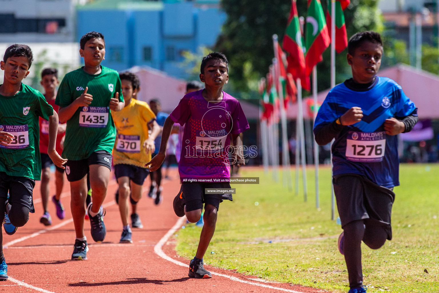 Day 2 of Inter-School Athletics Championship held in Male', Maldives on 24th May 2022. Photos by: Nausham Waheed / images.mv