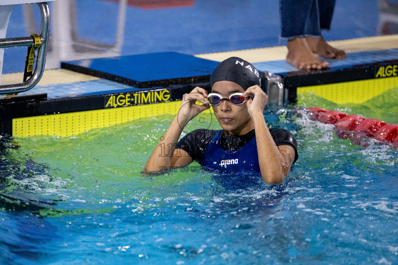 Day 4 of 20th Inter-school Swimming Competition 2024 held in Hulhumale', Maldives on Tuesday, 15th October 2024. Photos: Ismail Thoriq / images.mv