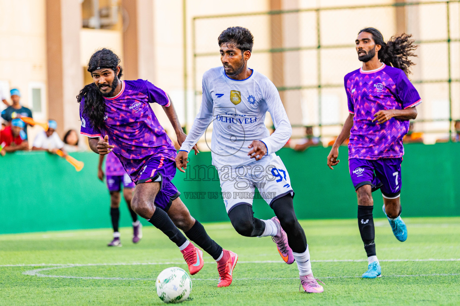 Hard Rock Hotel vs Sun Siyam Olhuveli in Resort League 2025 (South Male Zone) day 7 was held on Saturday, 4th October 2025 in Crossroads's Maldives, Photos: Areef Adam / images.mv