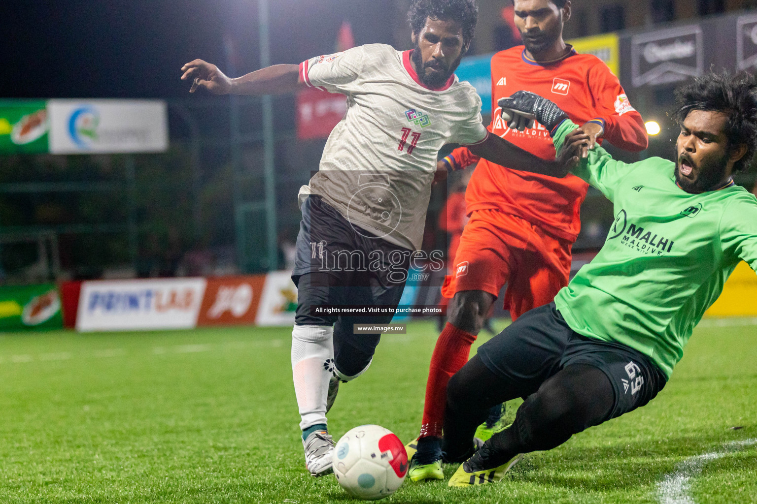 Team MCC vs Medianet in Club Maldives Cup 2022 was held in Hulhumale', Maldives on Monday, 17th October 2022. Photos: Mohamed Mahfooz Moosa / images.mv