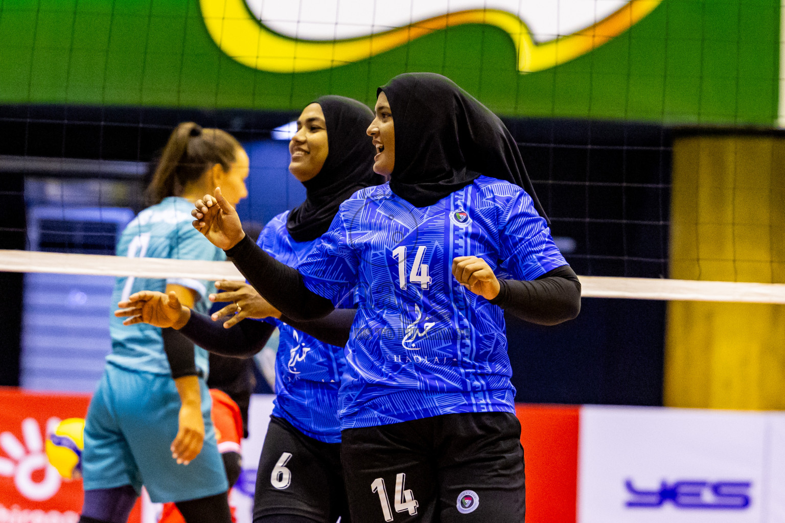 Club WAMCO vs Police Club in the final of National Volleyball Championship 2024 (women's division) was held in Social Center Indoor Hall on Thursday, 24th October 2024. Photos: Nausham Waheed/ images.mv