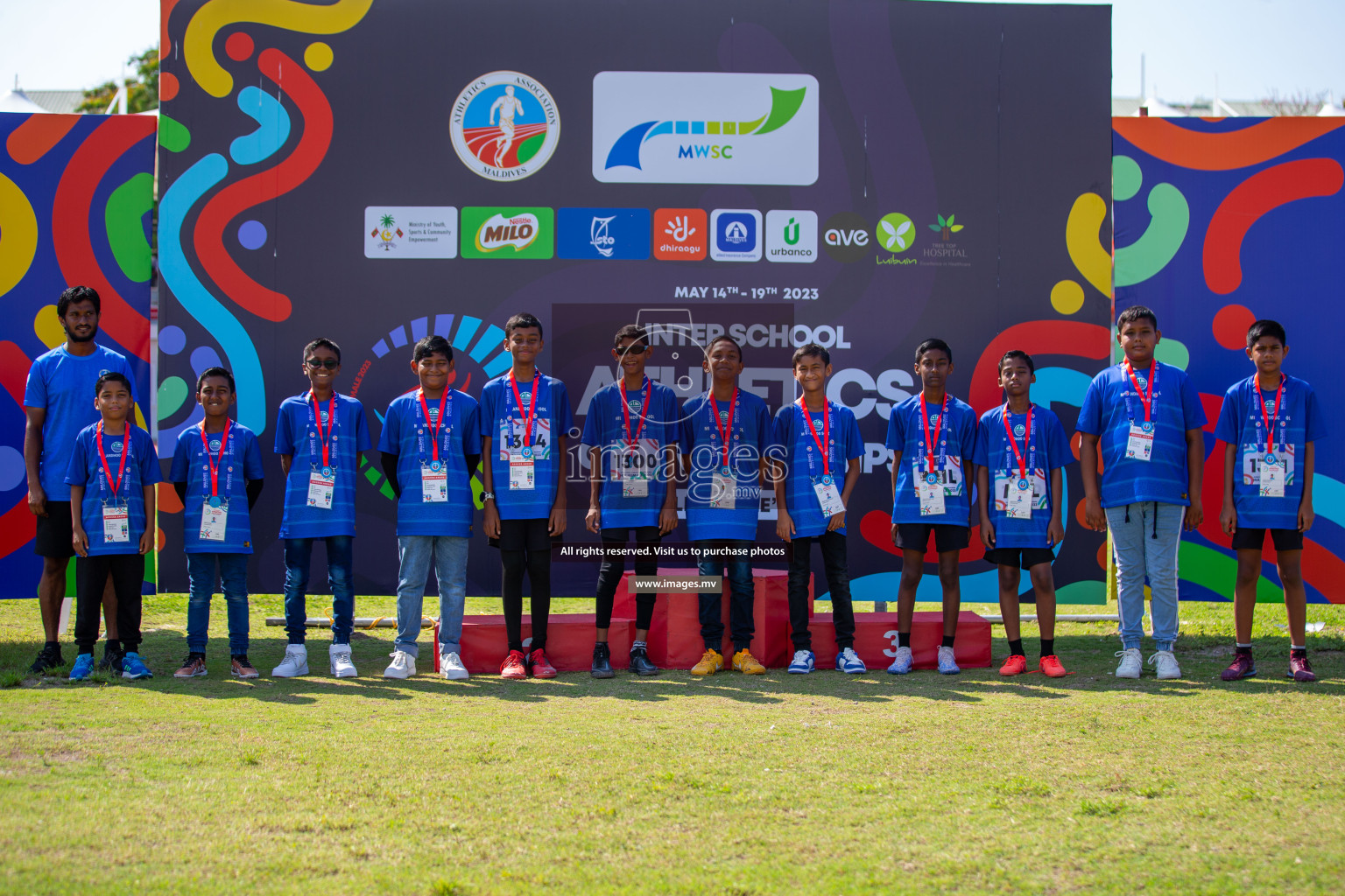 Final Day of Inter School Athletics Championship 2023 was held in Hulhumale' Running Track at Hulhumale', Maldives on Friday, 19th May 2023. Photos: Mohamed Mahfooz Moosa / images.mv