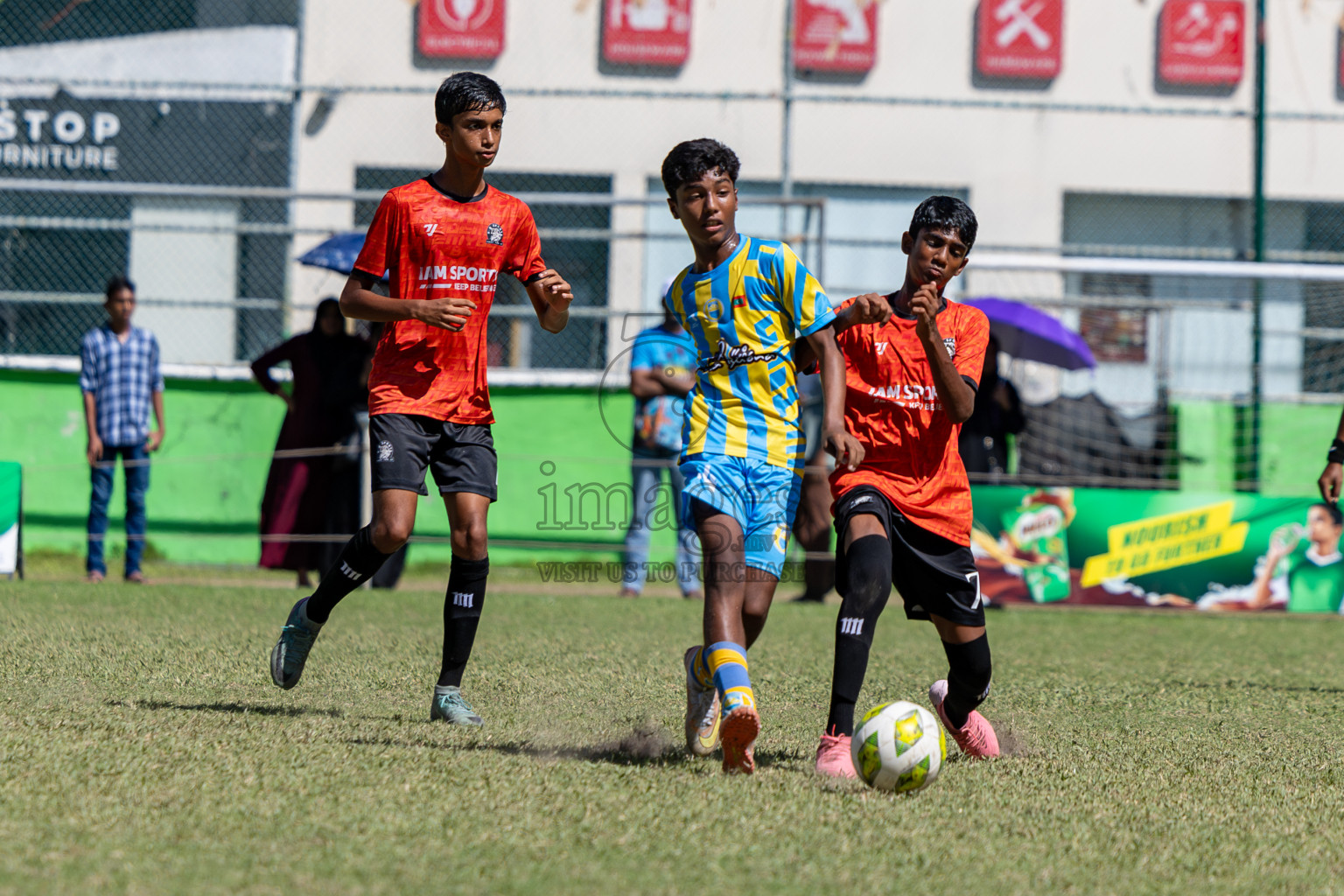 Day 3 of MILO Academy Championship 2024 (U-14) was held in Henveyru Stadium, Male', Maldives on Saturday, 2nd November 2024.
Photos: Hassan Simah / Images.mv