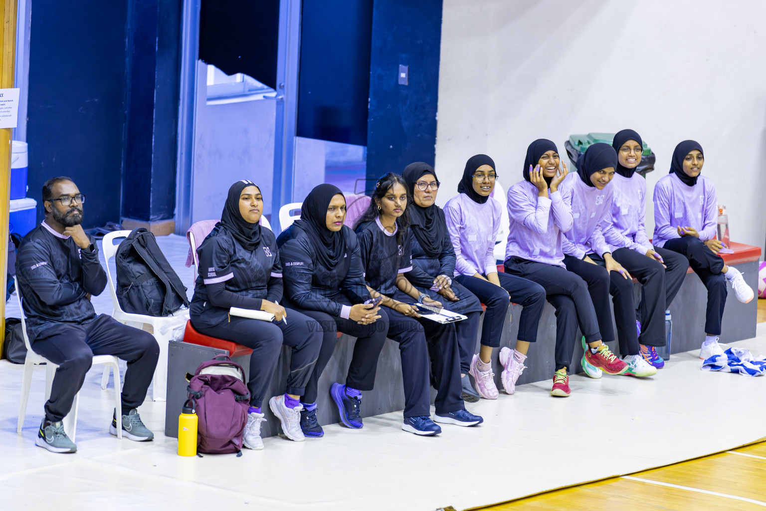Day 9 of 26th Inter-School Netball Tournament 2025 was held in Social Center Indoor Hall on Sunday, 27th October 2025. Photos: Areef Adam / images.mv