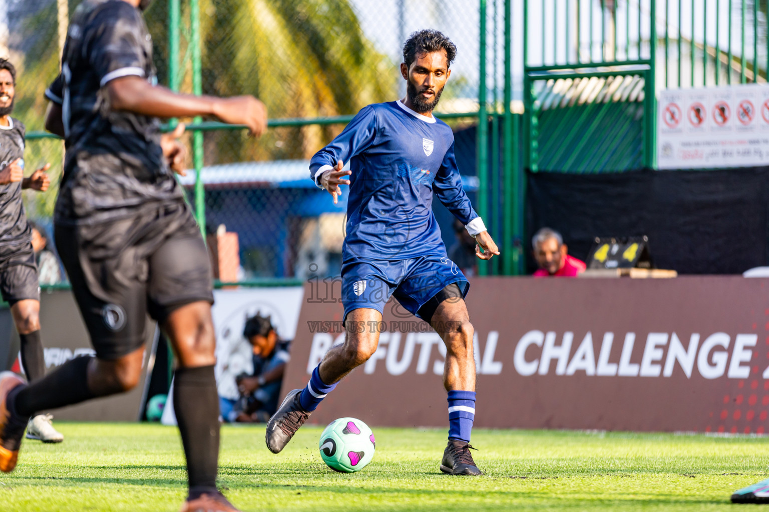 Invicto SC vs Escolar FC in Day 3 of BG Futsal Challenge 2024 was held on Thursday, 14th March 2024, in Male', Maldives Photos: Nausham Waheed / images.mv