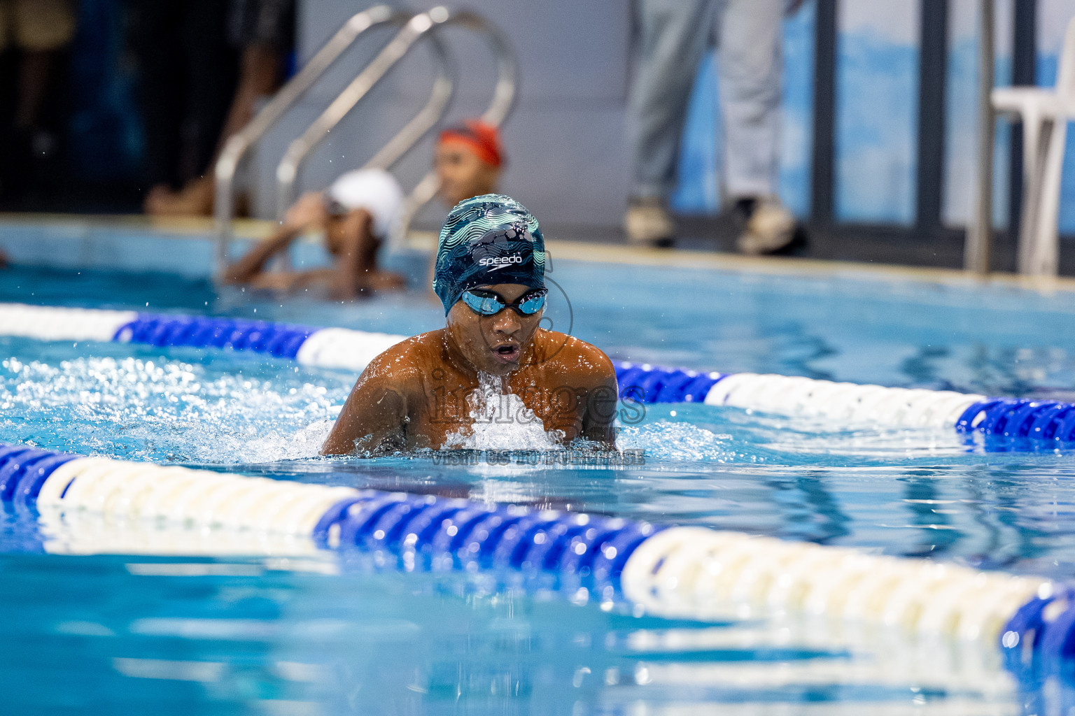 Day 5 of BML 21st Interschool Swimming Competition 2025 was held in Hulhumale' Swimming Pool, Hulhumale', Maldives on Wednesday, 15th October 2025. 
Photos: Hassan Simah / images.mv
