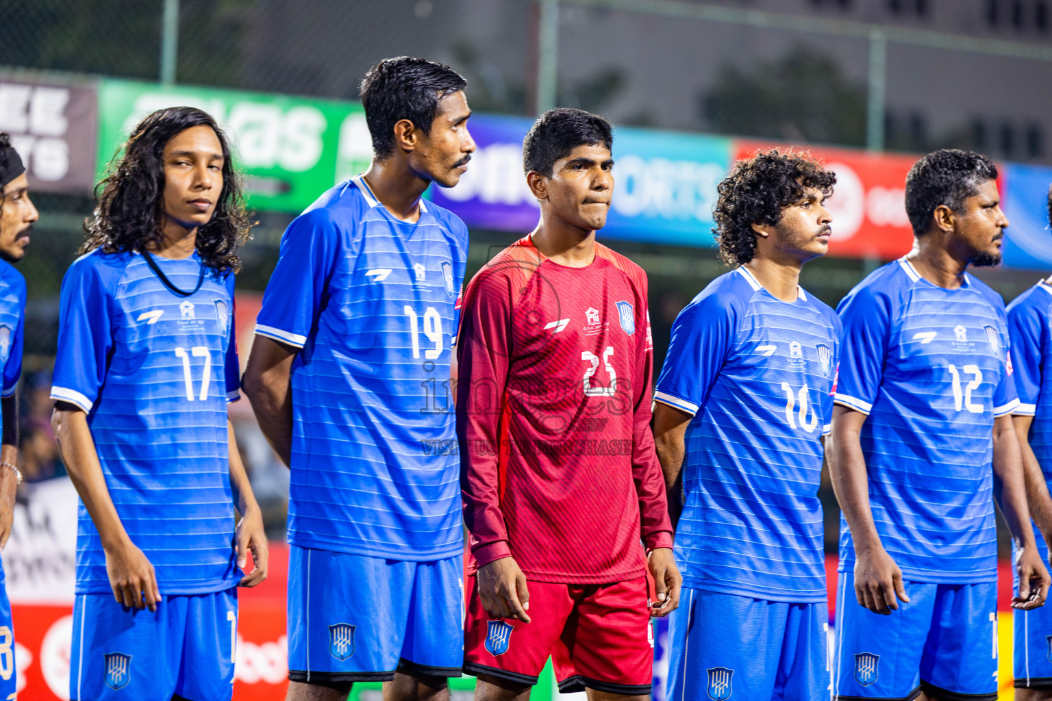Lh Naifaru vs Lh Kurendhoo in Lhaviyani Atoll Finals Day 26 of Golden Futsal Challenge 2025 was held on Thursday , 30th January 2025, in Hulhumale', Maldives. Photos: Nausham Waheed / images.mv