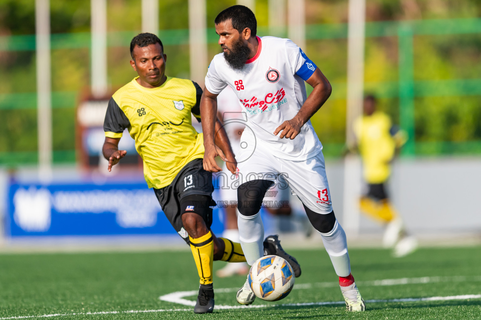 Kanmathi Juniors vs Furious SC from Manadhoo Council Cup 2024 in N Manadhoo Maldives on Monday, 19th February 2023. Photos: Nausham Waheed / images.mv