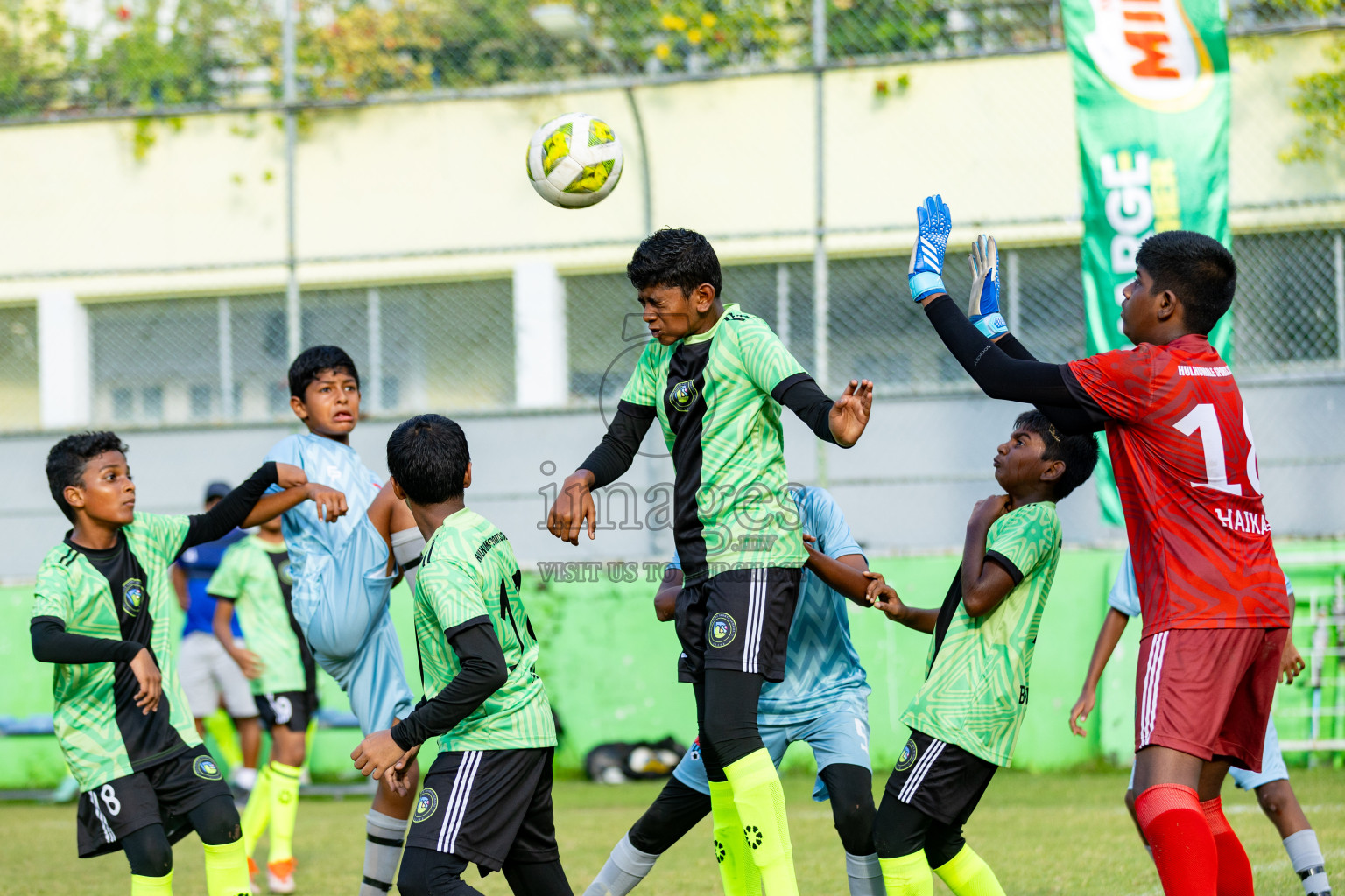 Day 3 of MILO Academy Championship 2025 (U-12) was held at Henveiru Stadium in Male', Maldives on Saturday, 3rd May 2025. 
Photos: Hassan Simah  / images.mv