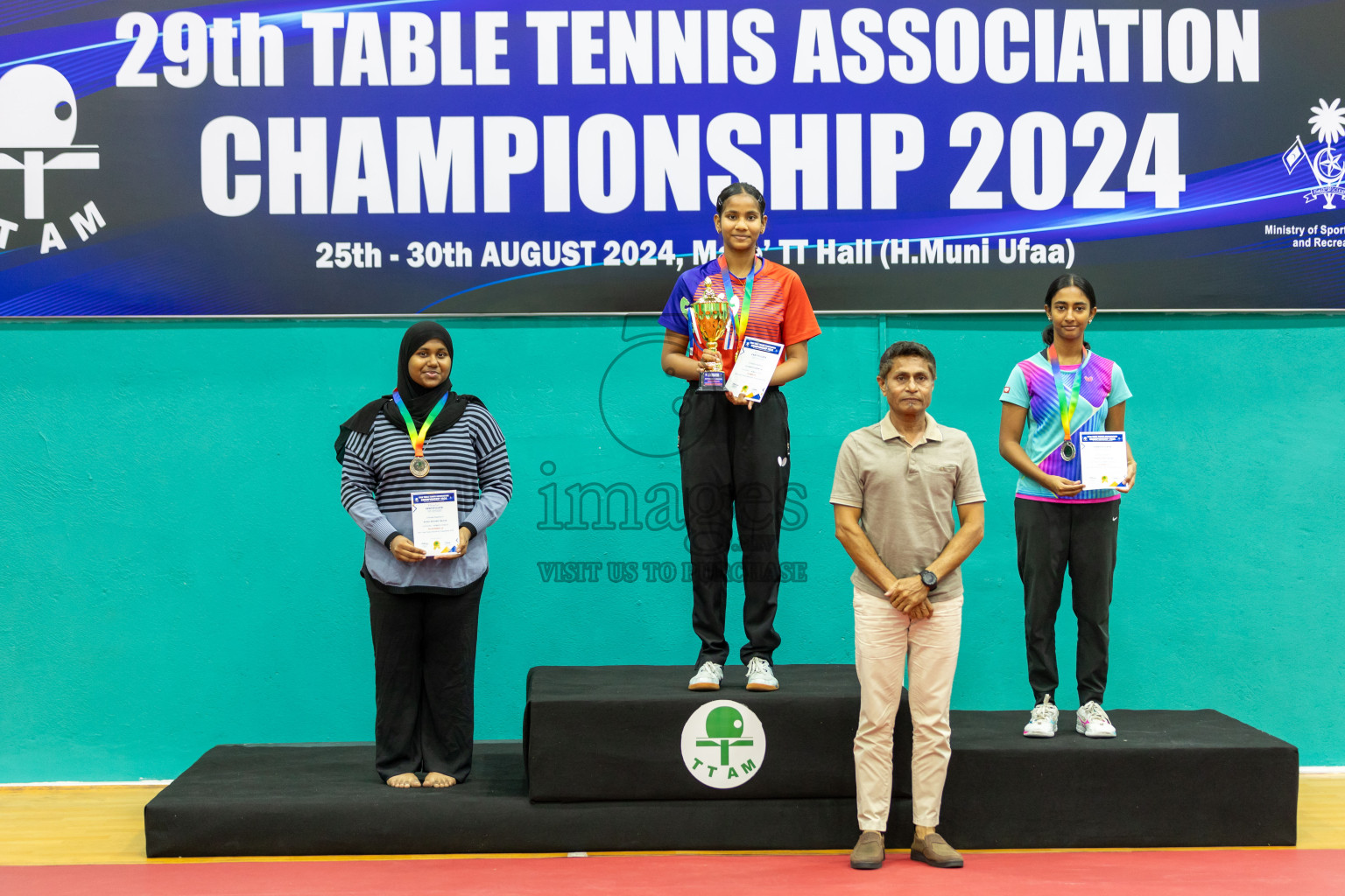 29th Table Tennis Association Championship 2024, 30th August 2024 at Male'TT Hall,Photos by Shuu Abdul Sattar