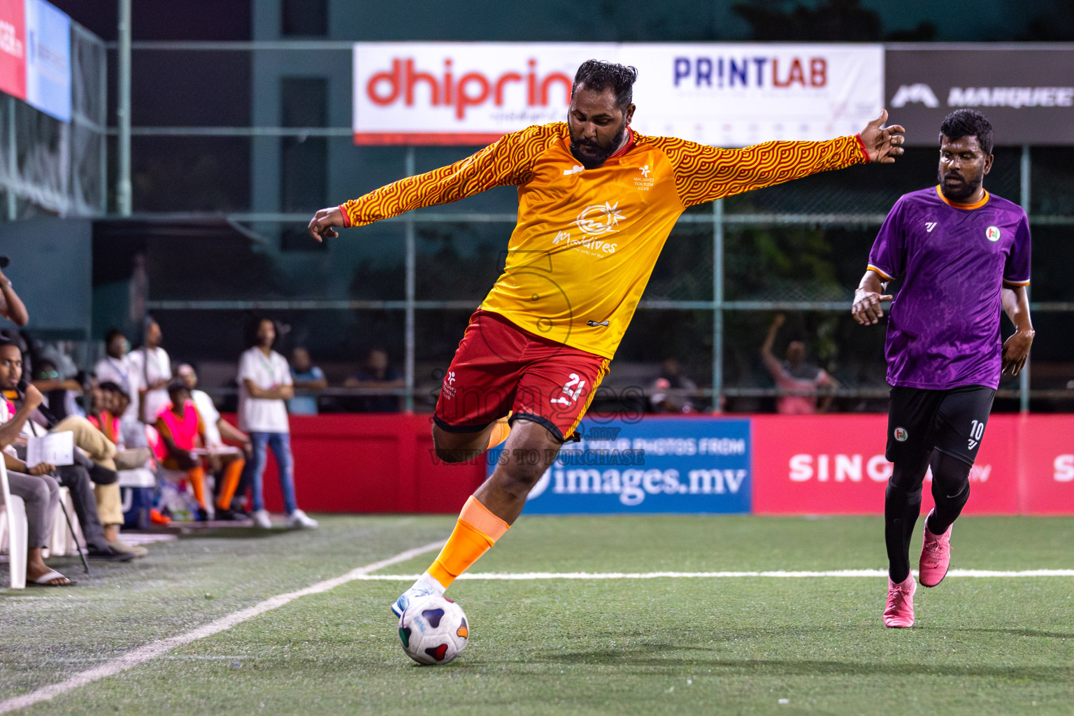 HEALTH RC vs MALDIVES TOURISM CLUB in Club Maldives Classic 2024 held in Rehendi Futsal Ground, Hulhumale', Maldives on Tuesday, 10th September 2024. 
Photos: Mohamed Mahfooz Moosa / images.mv