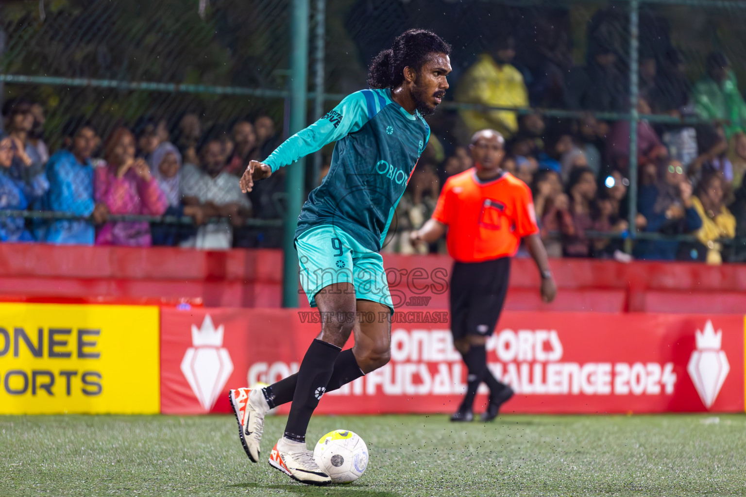 GDh Vaadhoo vs Dhandimagu on Day 31 of Golden Futsal Challenge 2024, held on Friday, 16th February 2024 in Hulhumale', Maldives 
Photos: Ismail Thoriq / images.mv