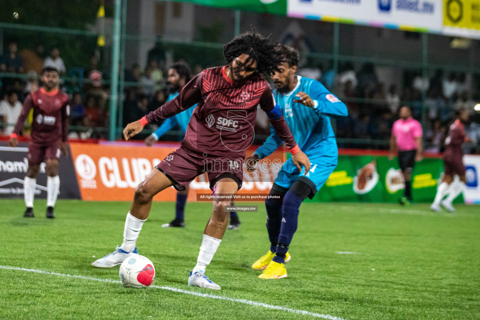 MACL vs Trade Club in Club Maldives Cup 2022 was held in Hulhumale', Maldives on Sunday, 9th October 2022. Photos: Hassan Simah / images.mv