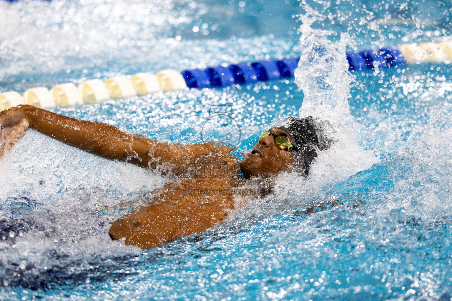 Day 6 of National Swimming Competition 2024 held in Hulhumale', Maldives on Wednesday, 18th December 2024. Photos: Mohamed Mahfooz Moosa / images.mv