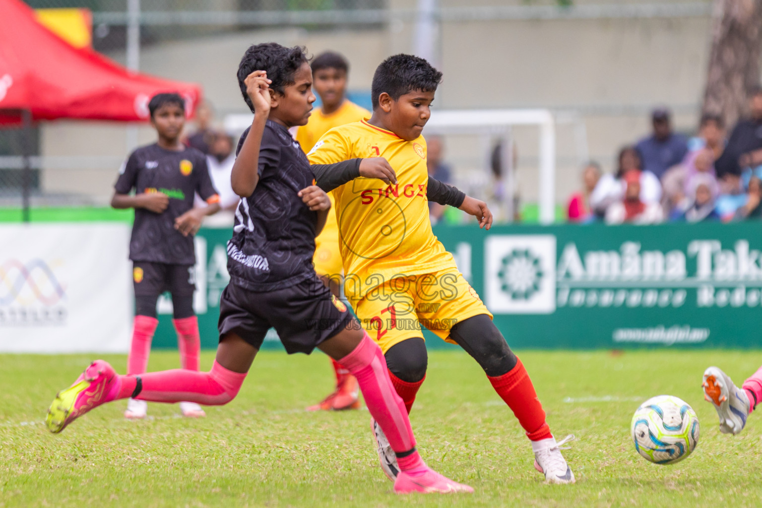 United Victory vs Victory Sports Club  (U12) in Day 5 of Dhivehi Youth League 2024 held at Henveiru Stadium on Friday 29th November 2024. Photos: Shuu Abdul Sattar/ Images.mv