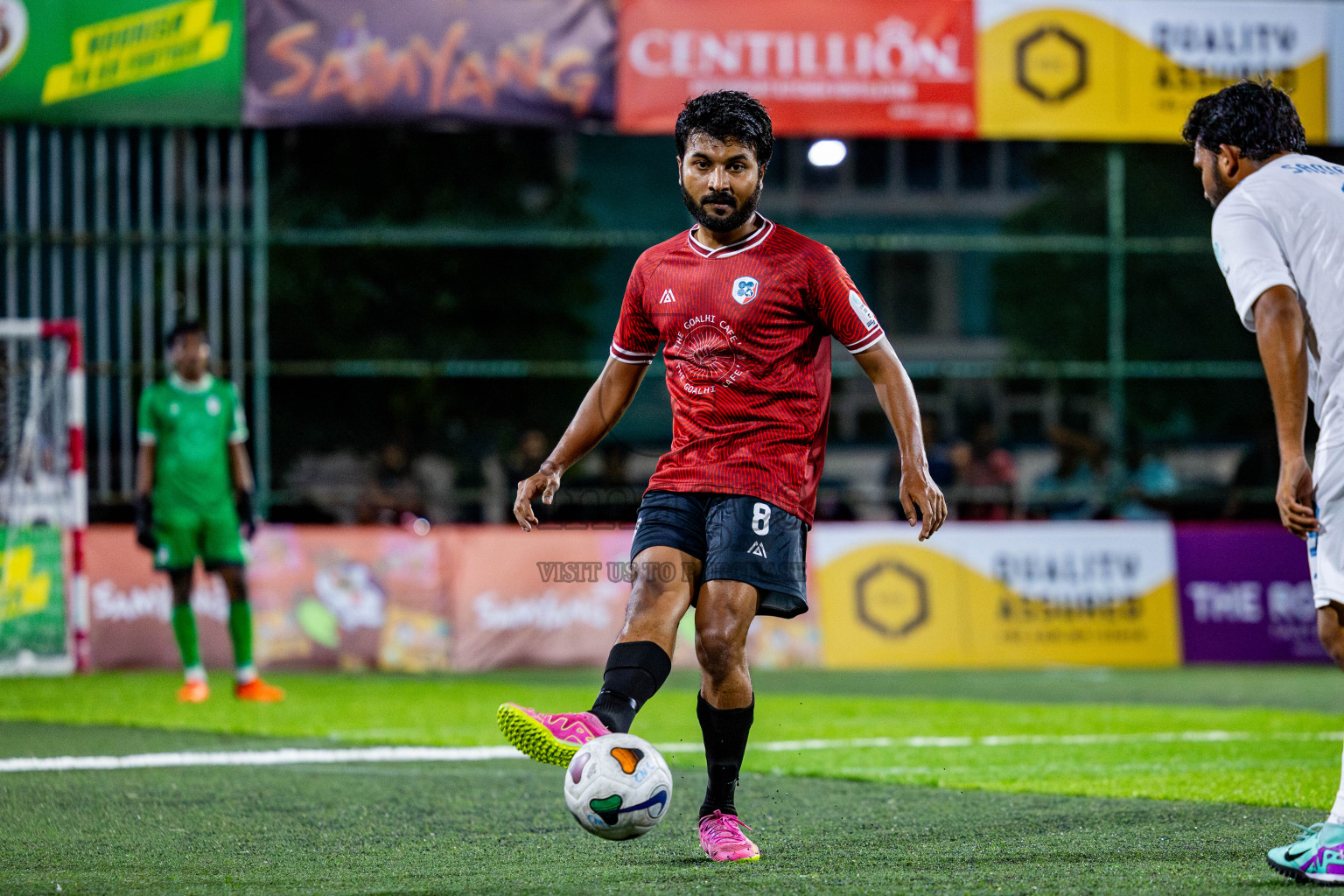 CLUB 220 vs TRADE CLUB in Club Maldives Classic 2024 held in Rehendi Futsal Ground, Hulhumale', Maldives on Thursday, 5th September 2024. Photos: Nausham Waheed / images.mv