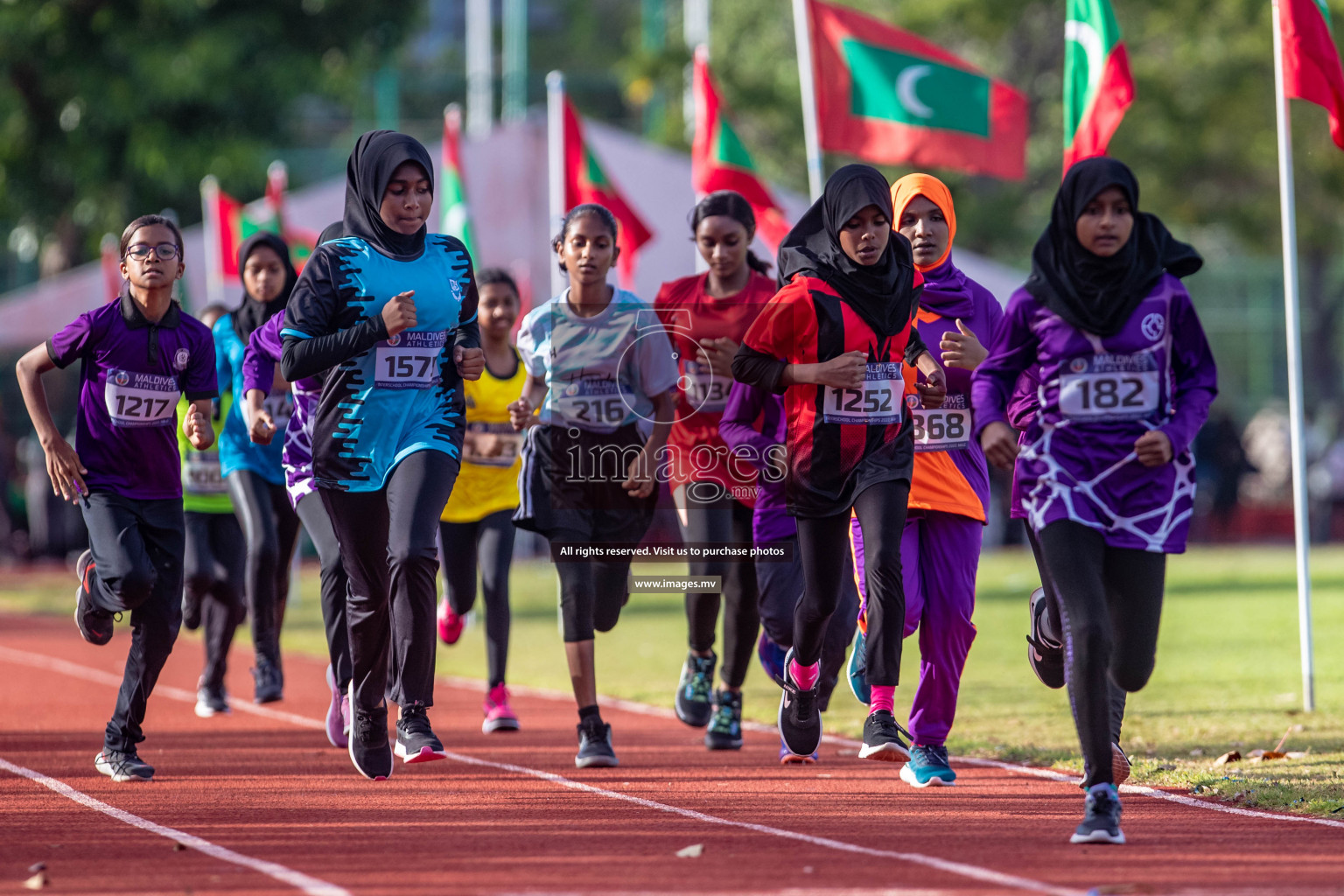 Day 1 of Inter-School Athletics Championship held in Male', Maldives on 22nd May 2022. Photos by: Nausham Waheed / images.mv