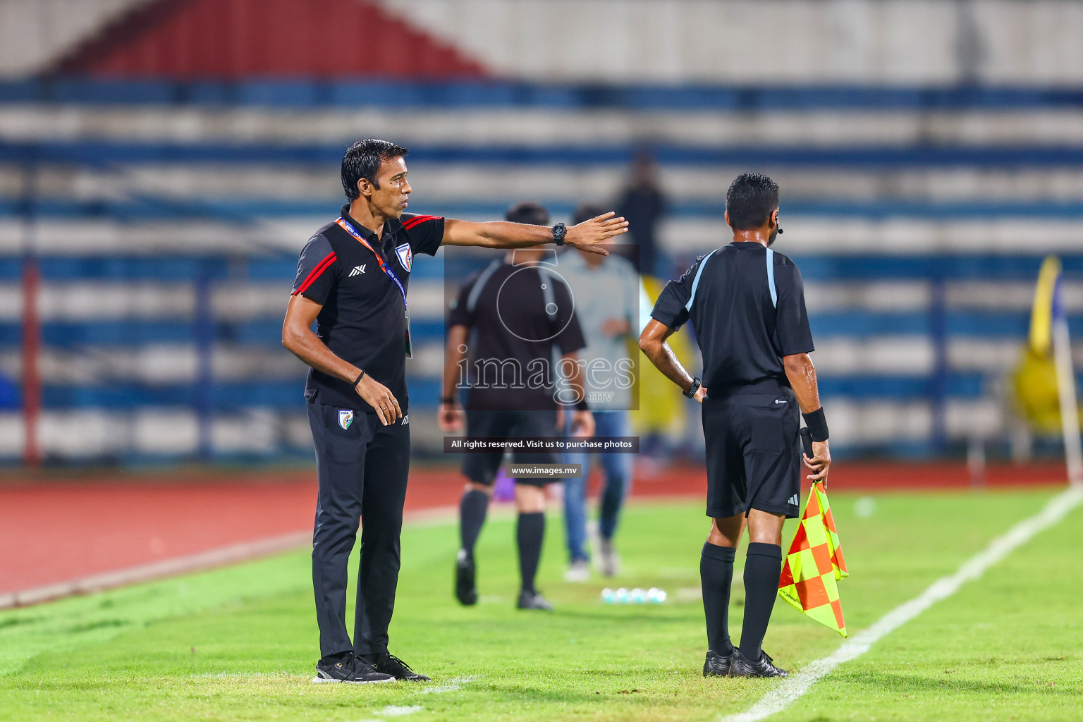 Nepal vs India in SAFF Championship 2023 held in Sree Kanteerava Stadium, Bengaluru, India, on Saturday, 24th June 2023. Photos: Nausham Waheed / images.mv