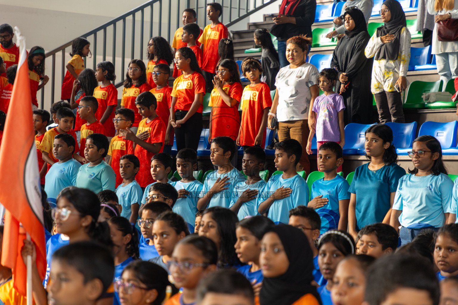 Closing of BML 5th National Swimming Kids Festival 2024 held in Hulhumale', Maldives on Saturday, 23rd November 2024.
Photos: Ismail Thoriq / images.mv