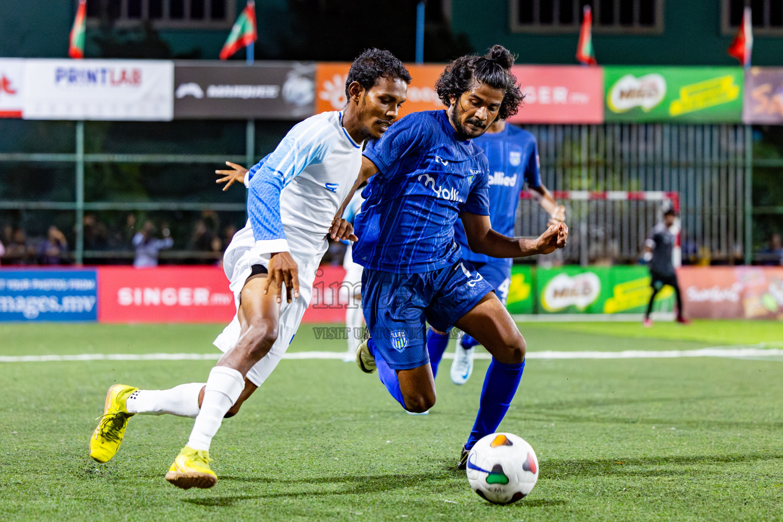 CLUB FEN vs TEAM ALLIED in Club Maldives Cup 2024 held in Rehendi Futsal Ground, Hulhumale', Maldives on Tuesday, 1st October 2024. Photos: Nausham Waheed / images.mv