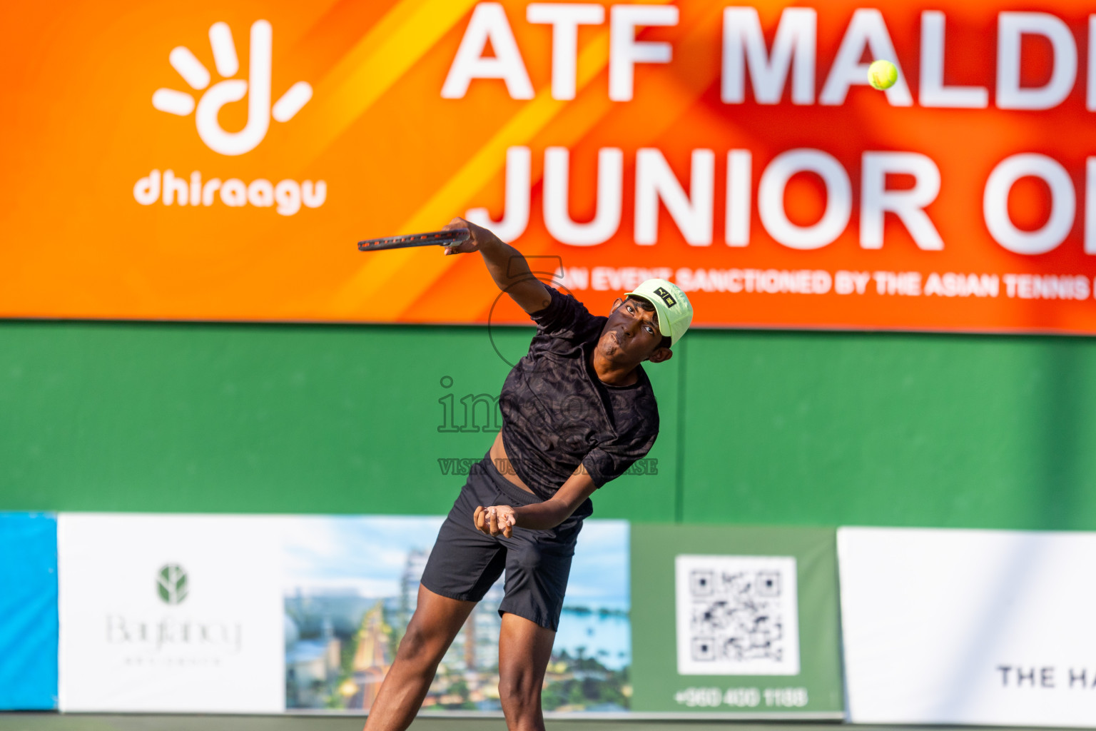 Day 3 of ATF Maldives Junior Open Tennis was held in Male' Tennis Court, Male', Maldives on Wednesday, 11th December 2024. Photos: Ismail Thoriq / images.mv