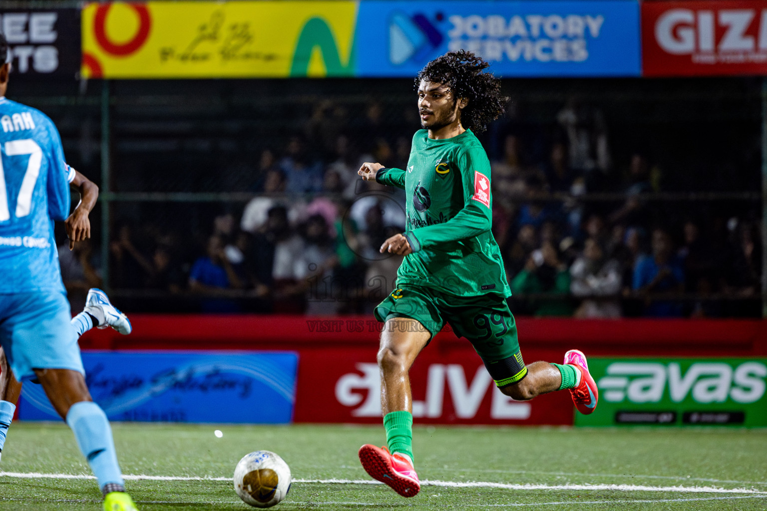 HA Dhidhdhoo vs HA Vashafaru in Haa Alif Atoll Finals Day 28 of Golden Futsal Challenge 2025 was held on Saturday , 1st February 2025, in Hulhumale', Maldives. Photos: Nausham Waheed / images.mv