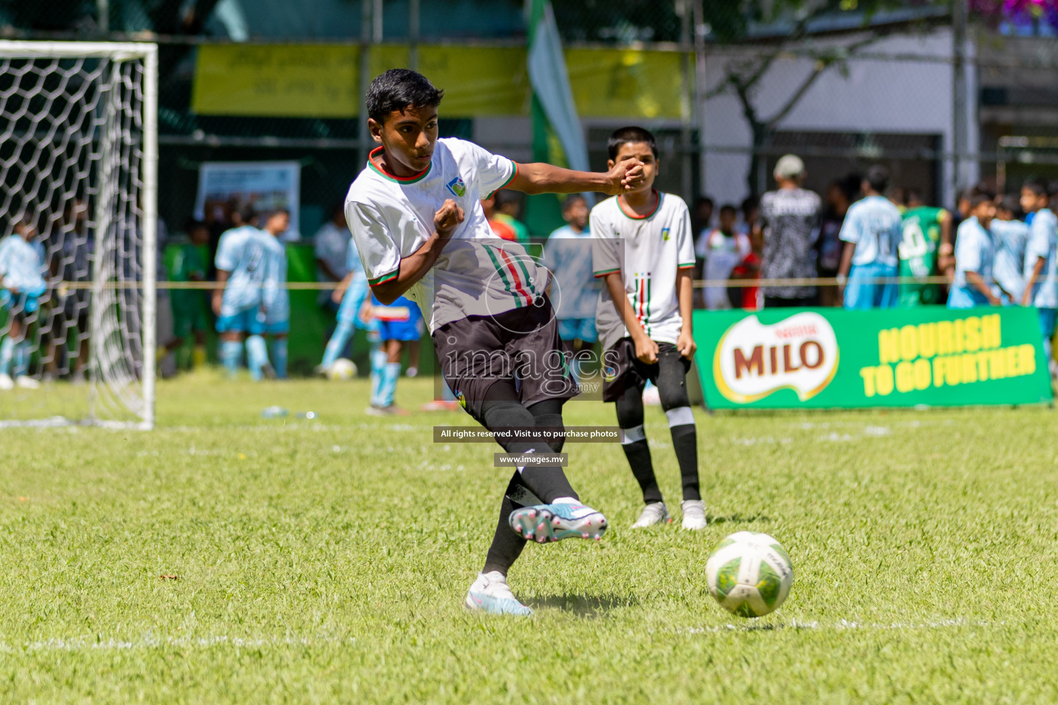 Day 1 of MILO Academy Championship 2023 (U12) was held in Henveiru Football Grounds, Male', Maldives, on Friday, 18th August 2023.