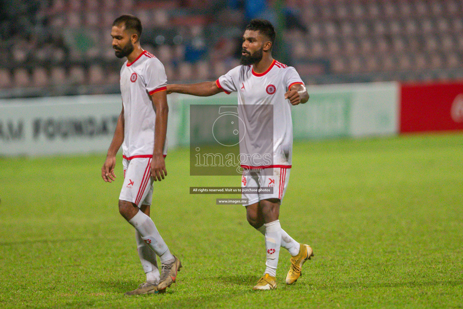 Maziya Sports & Recreation vs Buru Sports Club in President's Cup 2023, held on 20 April 2023 in National Football Stadium, Male', Maldives Photos: Hassan Simah, Mohamed Mahfooz