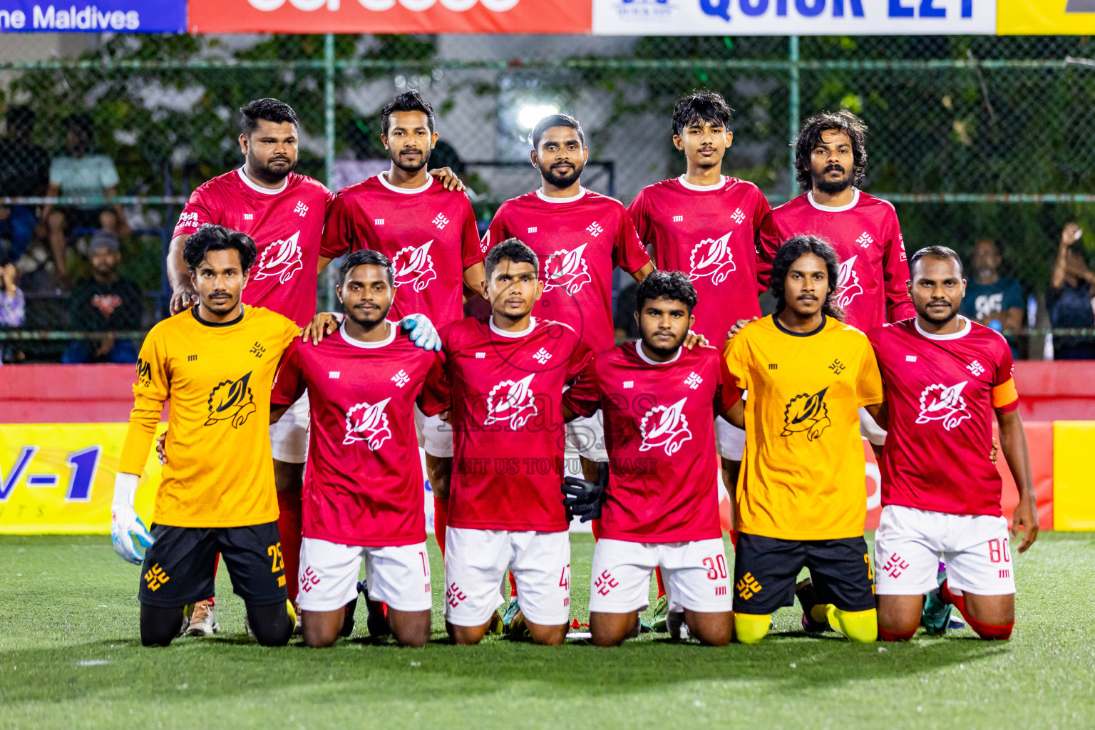 K Kaashidhoo VS K Himmafushi in Day 25 of Golden Futsal Challenge 2024 was held on Thursday , 8th February 2024 in Hulhumale', Maldives Photos: Nausham Waheed / images.mv