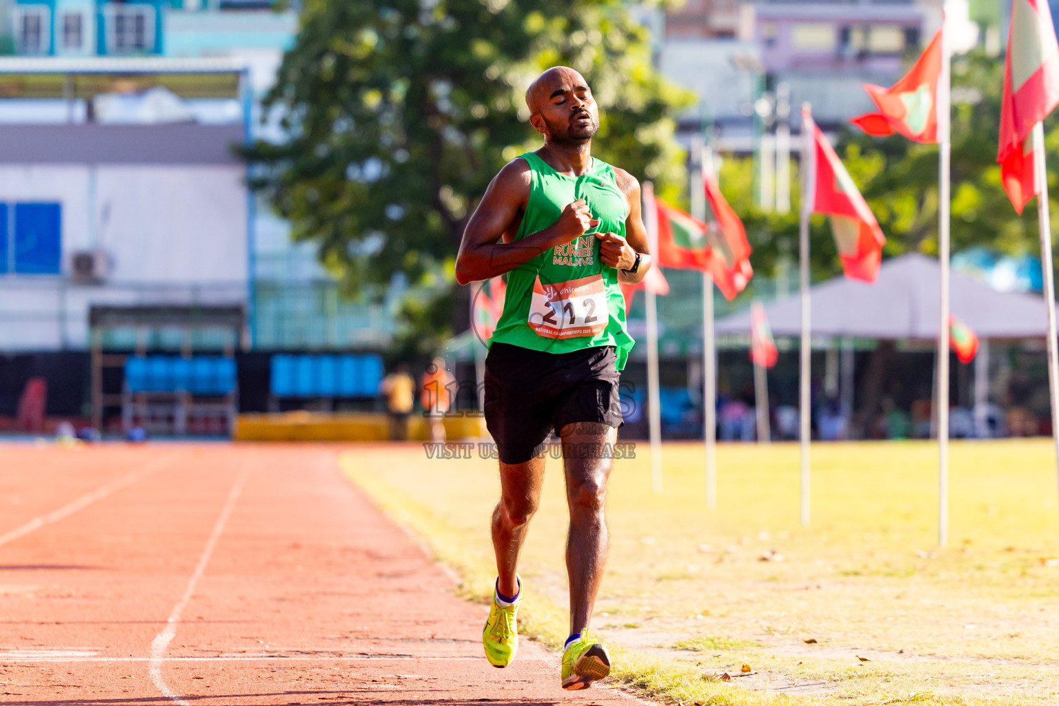 Day 3 of National Athletics Championship 2025 was held at Ekuveni Running Ground in Male', Maldives on Saturday, 16th August 2025. Photos: Nausham Waheed / images.mv