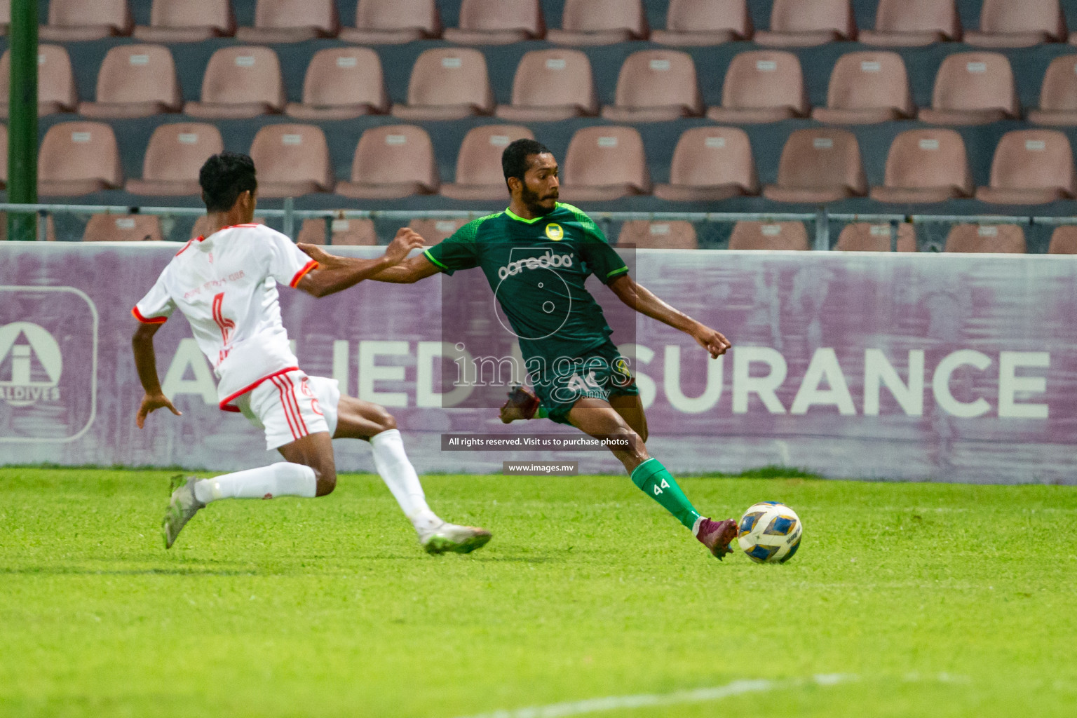 Maziya Sports & Recreation vs Buru Sports Club in President's Cup 2023, held on 20 April 2023 in National Football Stadium, Male', Maldives Photos: Hassan Simah, Mohamed Mahfooz