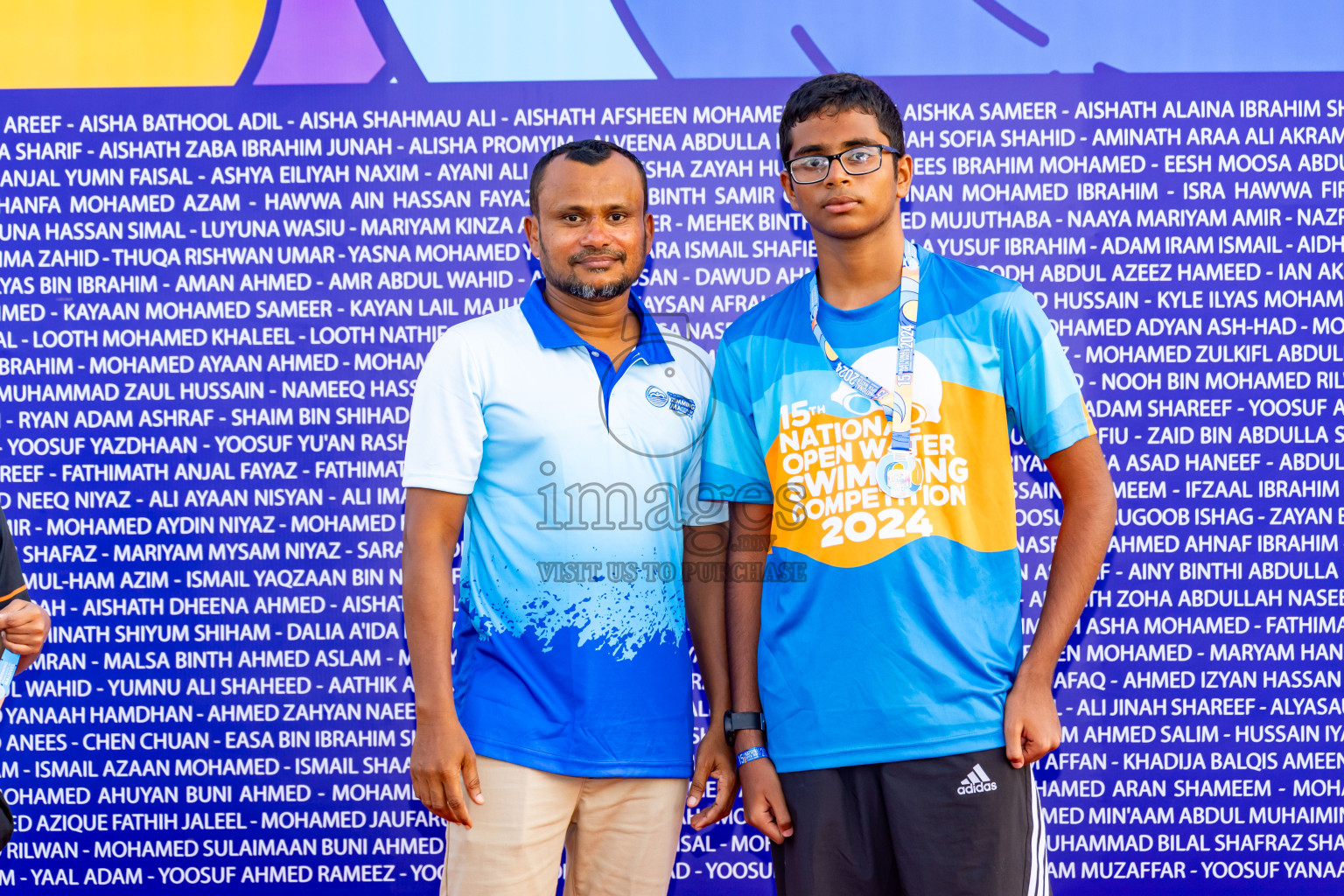 15th National Open Water Swimming Competition 2024 held in Kudagiri Picnic Island, Maldives on Saturday, 28th September 2024. Photos: Nausham Waheed / images.mv