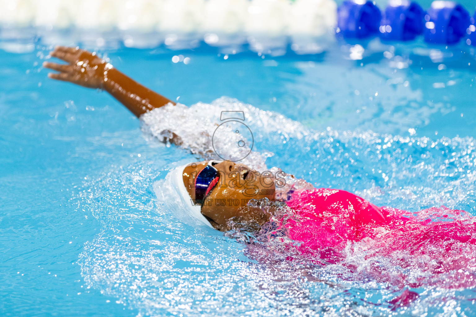 Day 4 of BML 6th National Kids Swimming Kids Festival 2025 held in Hulhumale', Maldives on Thursday, 6th November 2024. Photos: Hassan Simah / images.mv