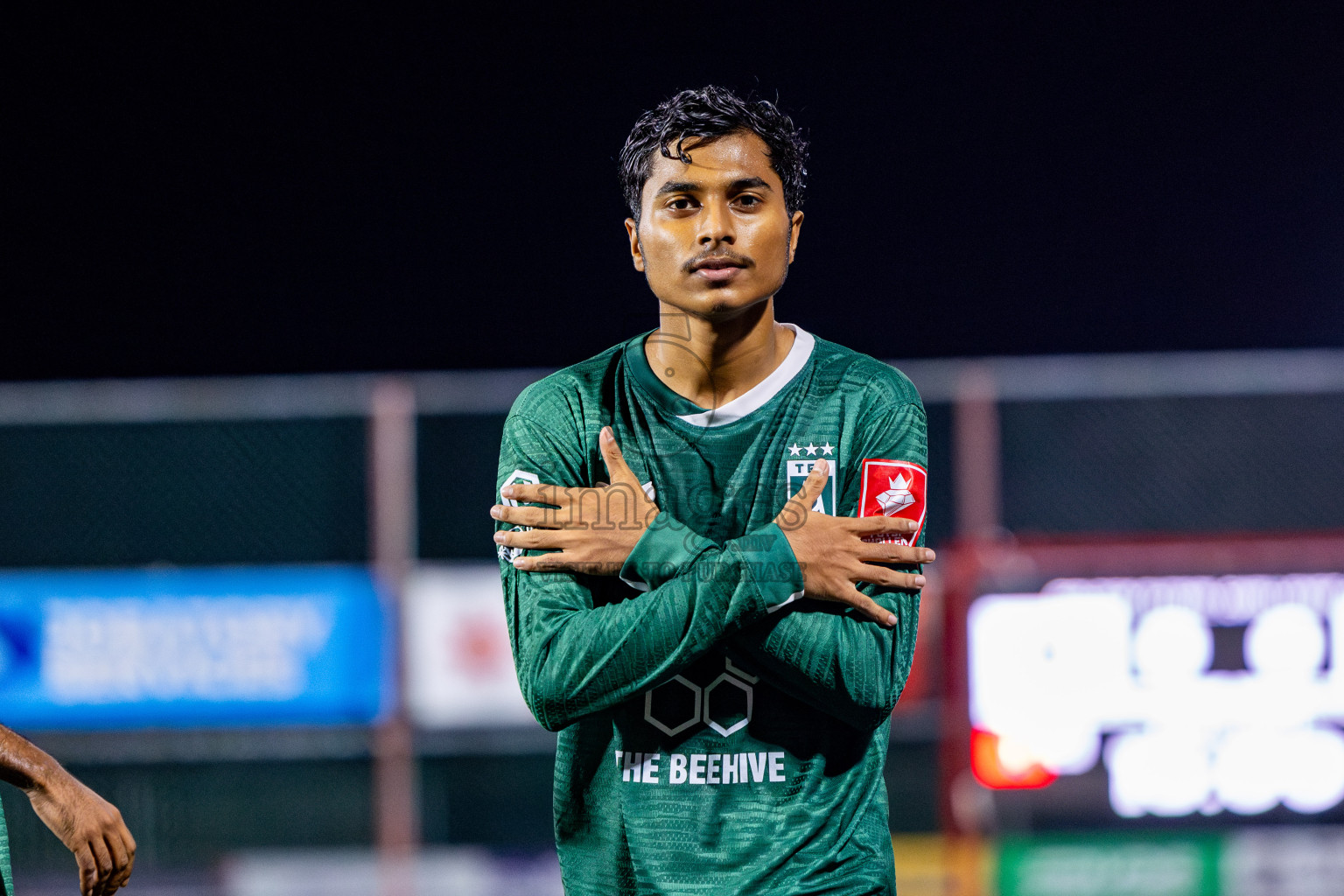 Th Thimarafushi vs Th Dhiyamigili in Day 10 of Golden Futsal Challenge 2025 was held on Tuesday, 14th January 2025, in Hulhumale', Maldives Photos: Nausham Waheed / images.mv
