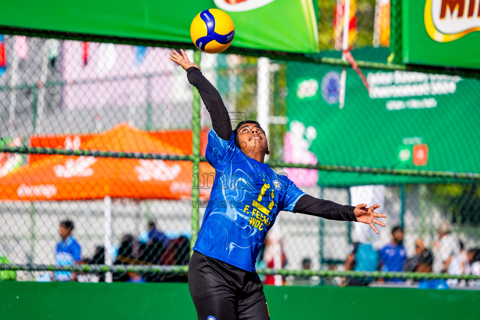 Day 13 of Interschool Volleyball Tournament 2024 was held in Ekuveni Volleyball Court at Male', Maldives on Thursday, 5th December 2024. Photos: Nausham Waheed / images.mv