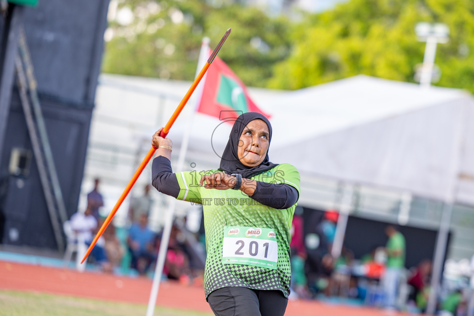 Day 2 of 33rd National Athletics Championship was held in Ekuveni Track at Male', Maldives on Friday, 6th September 2024.
Photos: Ismail Thoriq  / images.mv