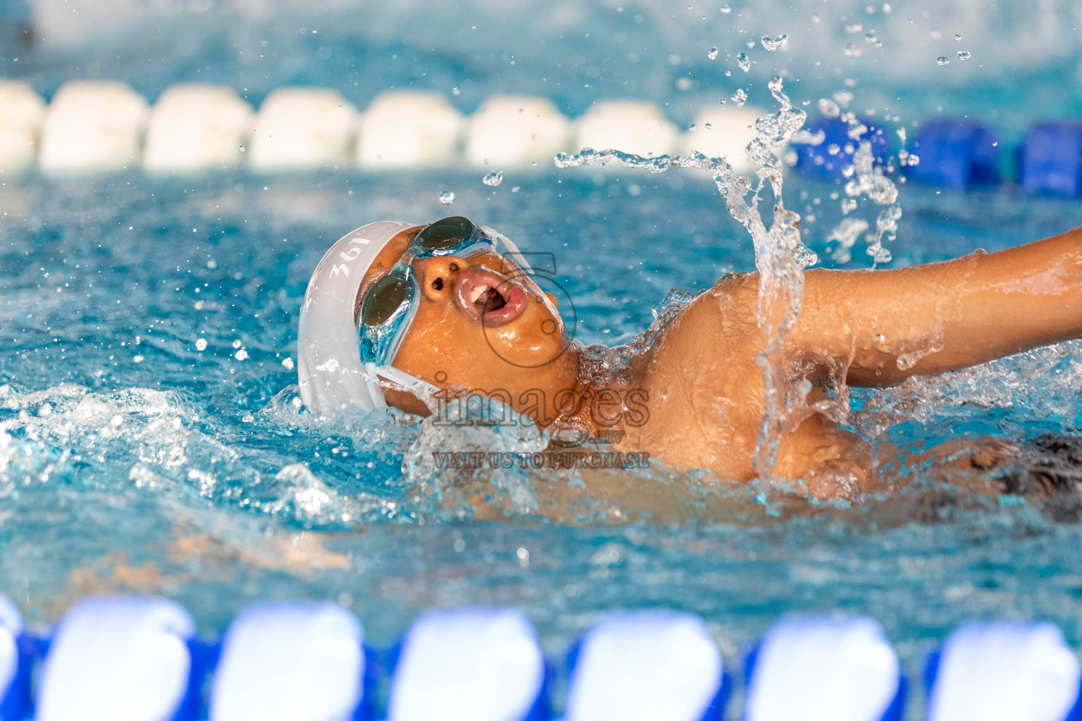 Day 6 of 4th National Kids Swimming Festival 2023 on 6th December 2023, held in Hulhumale', Maldives Photos: Nausham Waheed / Images.mv