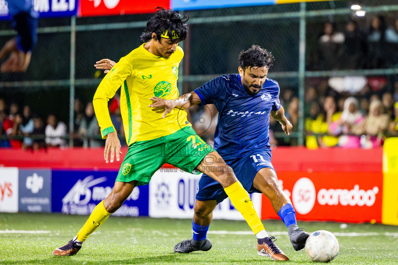 Gdh Vaadhoo vs GA Villingili in zone round Day 30 of Golden Futsal Challenge 2025 was held on Monday , 3rd February 2025, in Hulhumale', Maldives. Photos: Nausham Waheed / images.mv