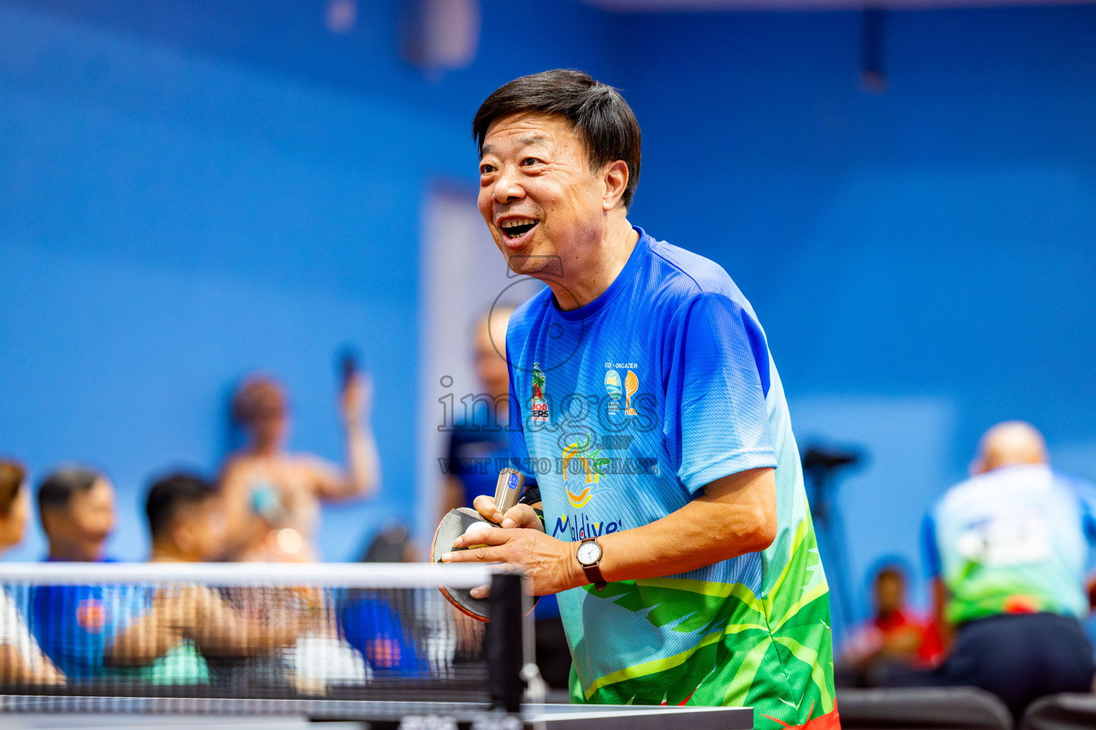Day 1 of 1st Thoddoo Masters Table Tennis Tournament was held on Thursday, 21st August 2025 in AA Thoddoo, Maldives. Photos: Nausham Waheed / images.mv