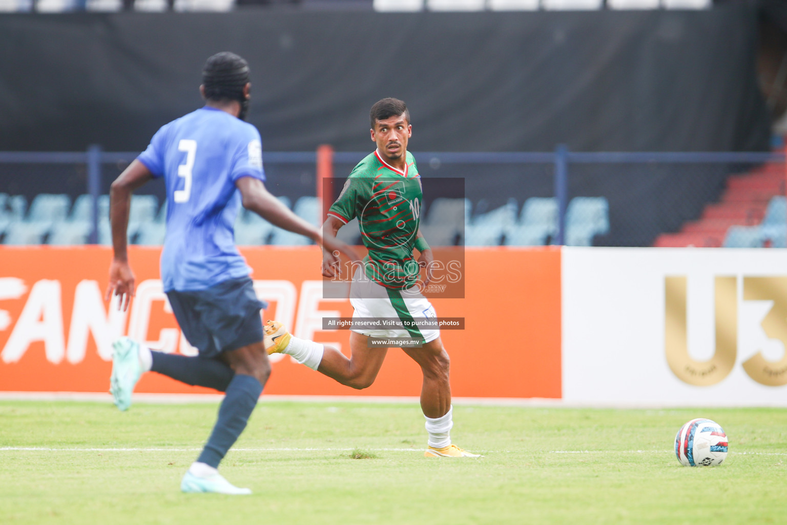 Bangladesh vs Maldives in SAFF Championship 2023 held in Sree Kanteerava Stadium, Bengaluru, India, on Saturday, 25th June 2023. Photos: Nausham Waheed, Hassan Simah / images.mv