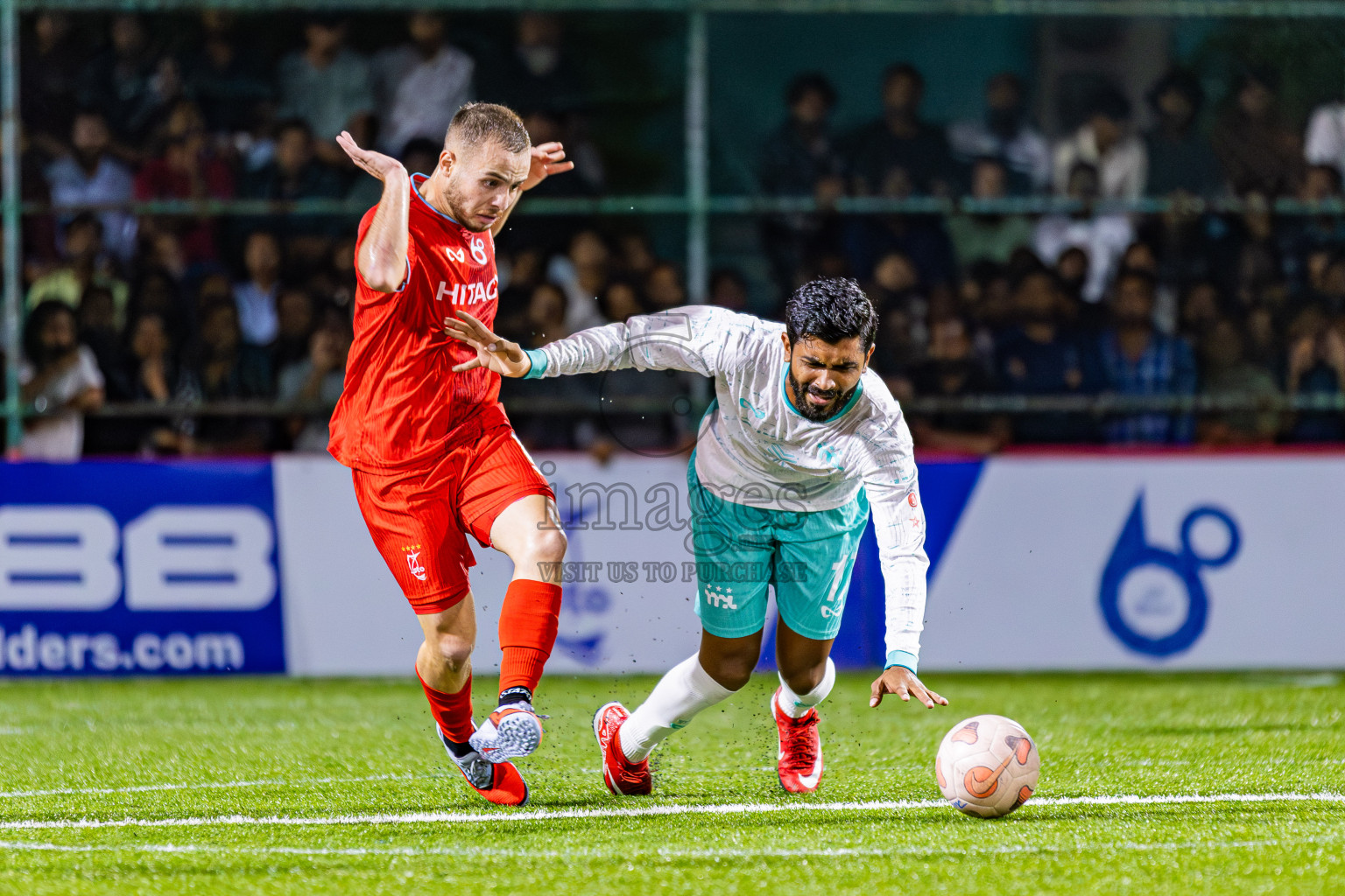 STO RC vs MPL in Semi Finals of Club Maldives Cup 2025 was held in Rehendhi Futsal Ground, Hulhumale', Maldives on Monday, 20th October 2025. Photos: Ismail Areef Adam / images.mv