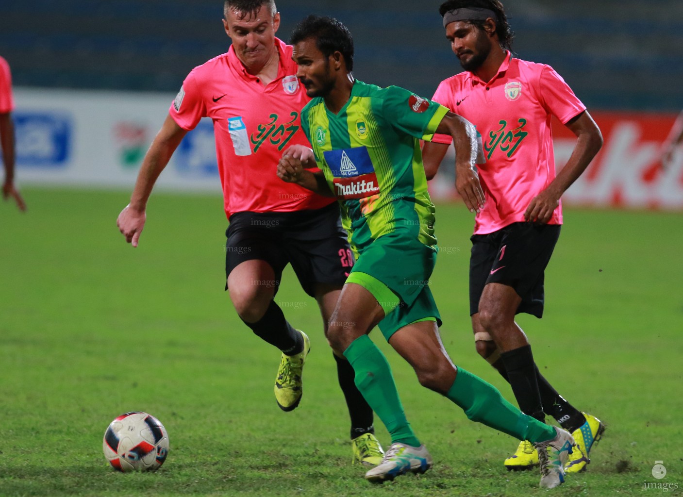 Maziya Sports & Recreation  vs United Victory  in the second round of Ooredoo Dhivehi Premiere League. 2016 Male', Thursday 18 August 2016. (Images.mv Photo: Abdulla Abeedh)