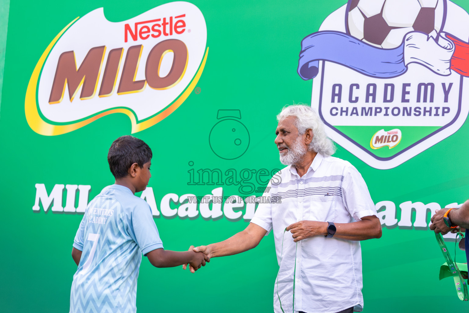 Day 3 of MILO Academy Championship 2025 (U-12) was held at Henveiru Stadium in Male', Maldives on Saturday, 3rd May 2025. Photos: Ismail Thoriq / images.mv