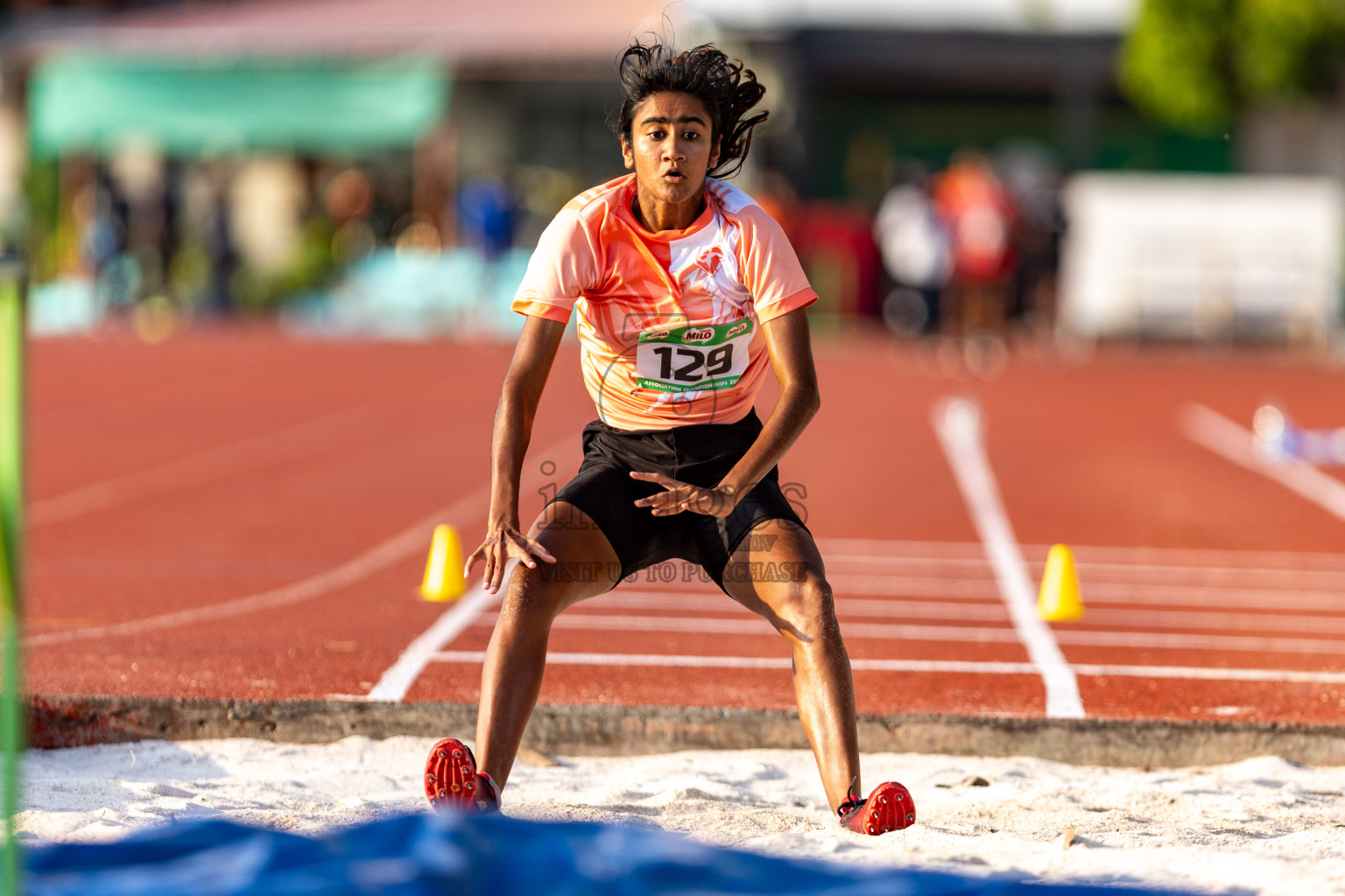 Day 3 of MILO Athletics Association Championship was held on Thursday, 7th May 2024 in Male', Maldives. Photos: Nausham Waheed