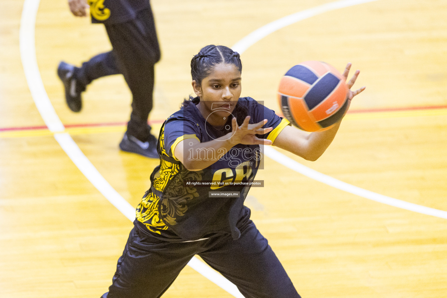 Day6 of 24th Interschool Netball Tournament 2023 was held in Social Center, Male', Maldives on 1st November 2023. Photos: Nausham Waheed / images.mv