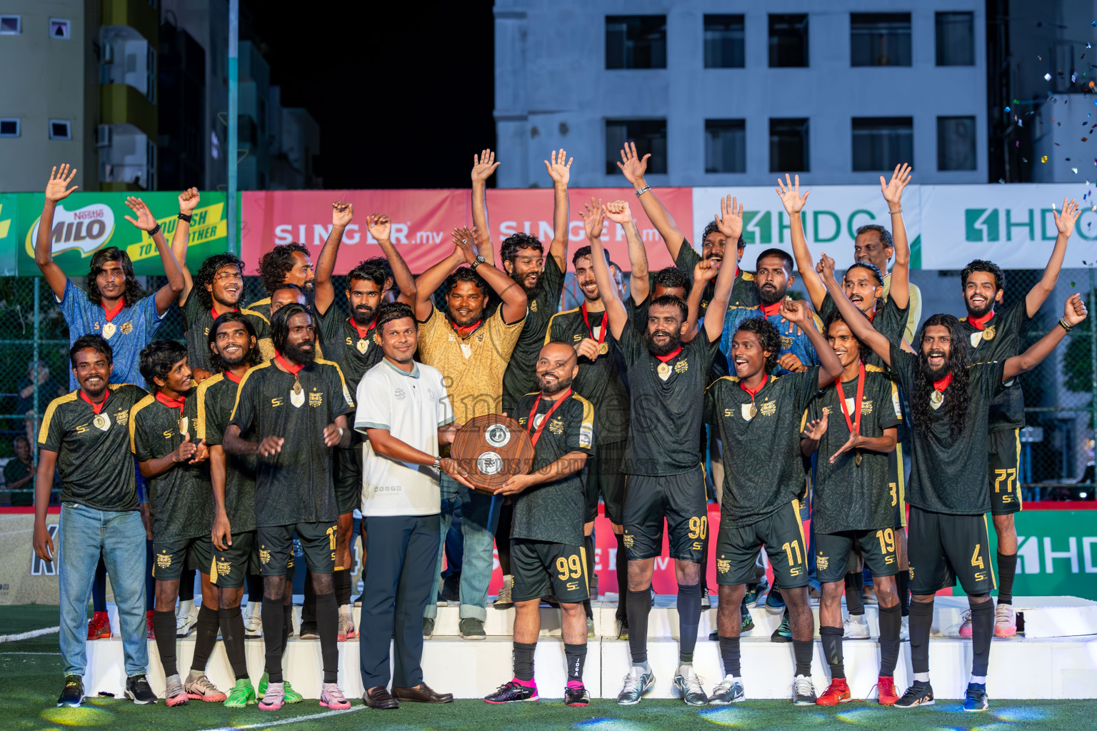 CLUB WAMCO vs JOALI Maldives  in the finals of Kings Cup 2024 held in Rehendi Futsal Ground, Hulhumale', Maldives on Sunday, 1st September 2024. 
Photos: Ismail Thoriq / images.mv