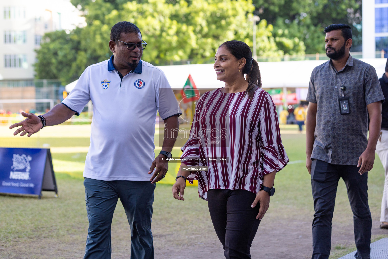 Nestle Kids Football Fiesta 2023 - Day 4
Day 4 of Nestle Kids Football Fiesta, held in Henveyru Football Stadium, Male', Maldives on Saturday, 14th October 2023 Photos: Nausham Waheed / images.mv