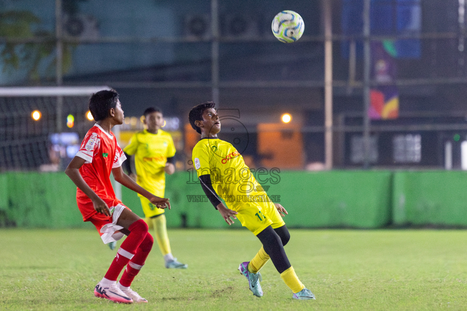 Maziya vs Hurriya (U12) in Day 4 of Dhivehi Youth League 2024 held at Henveiru Stadium on Thursday, 28th November 2024. Photos: Shuu Abdul Sattar/ Images.mv